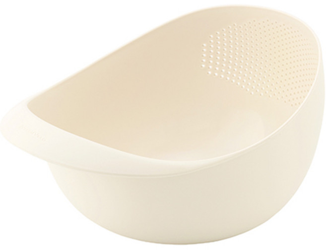 홈하우스 2in1 손잡이 믹싱볼 아이보리, 단품, 1개