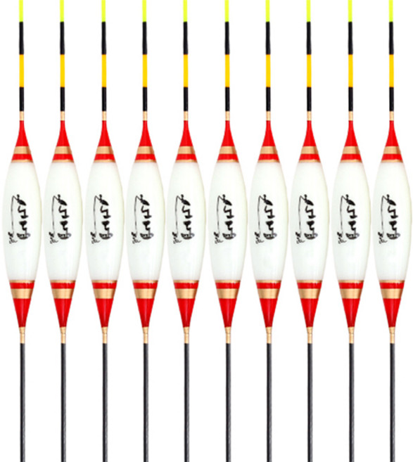 도도 싸파 동지 저수온찌 민물 낚시찌 35cm, 적색, 10개