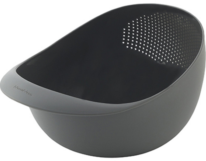 홈하우스 2in1 손잡이 믹싱볼 그레이, 단품, 1개