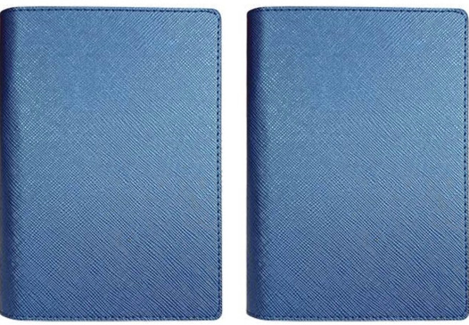 마켓감성 멀티크로스패턴 여권홀더 2p