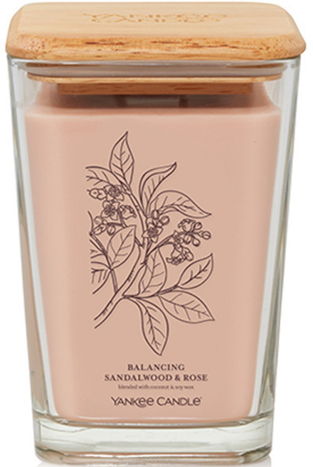 YANKee CANDLe Well-Living L, 檀香玫瑰, 552g, 1個