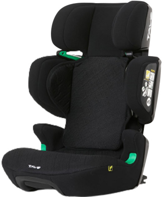 타보 아이컴팩트 휴대용 주니어 카시트 일체형, 블랙