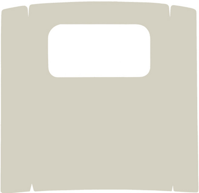 메이튼 스크래치 순정 컬러 가죽 2열 콘솔 뒷면 커버 SC, 바닐라베이지, 1개