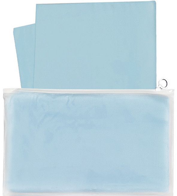 선우랜드 스포츠 타월 130 x 70 cm, 라이트블루, 1개