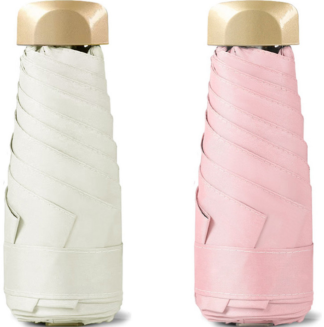 모나코올리브 초미니 초경량 포켓 우양산 2종 세트