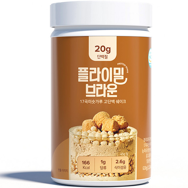 플라이밀 브라운, 630g, 1개