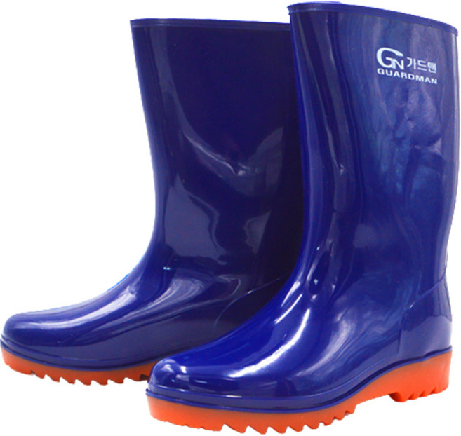 가드맨 여성용 작업현장 고무장화 네이비, 남색, 1개