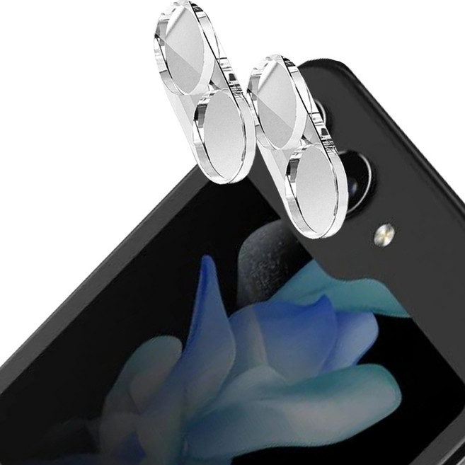 슈퍼쉘 강화유리 휴대폰 렌즈보호필름 2p 세트, 1세트