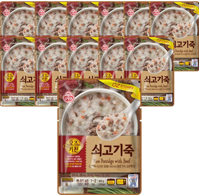 오즈키친 쇠고기죽, 450g, 12개