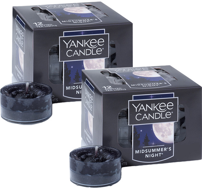 양키캔들 티라이트 12p, 미드썸머나잇, 2개