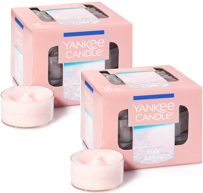 양키캔들 티라이트 12p, 핑크샌즈, 2개