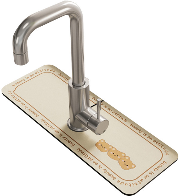 데이소이 아티베어 수도꼭지 매트 14 x 60 cm, 1개, N02