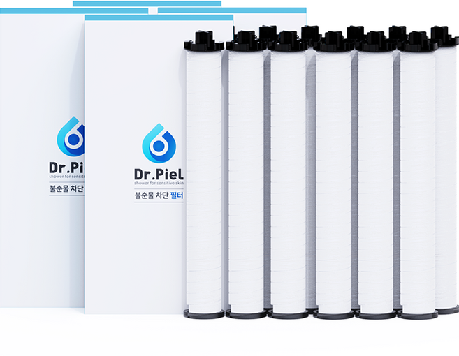 닥터피엘 샤워기 필터 3p, 4개