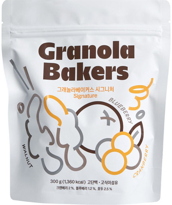 그래놀라베이커스 시그니처 시리얼, 300g, 1개
