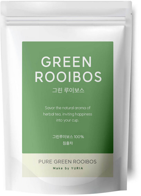 유리아 그린 루이보스 삼각 티백, 1.2g, 50개입, 1개