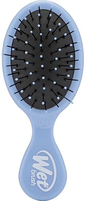 웻브러쉬미니디탱글러헤어브러쉬, 스카이, 1개 - 쿠팡