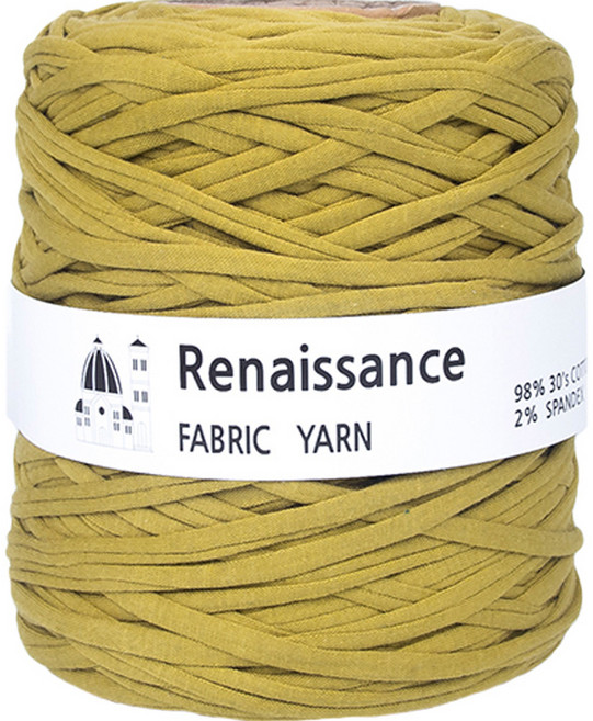 yarna 패브릭얀 르네상스 뜨개실 500g, 35.올리브그린, 1개