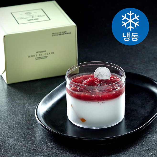 몽상클레르 라즈베리 파나코타F (냉동), 120g, 1개입, 1개