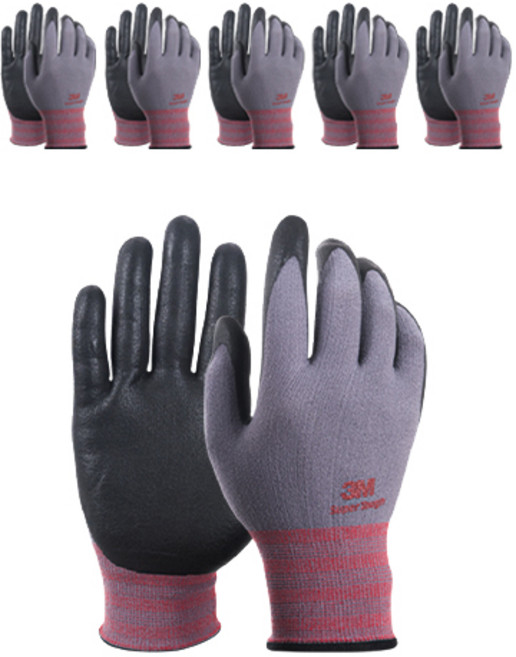 쓰리엠 슈퍼터프 NBR 스마트 터치 안전장갑, 6개