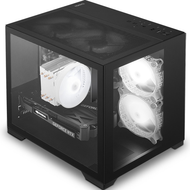 IGNIQ Integ Genji 3546T 電競桌上型電腦 黑色 (i5-13400F WIN11 Home NVMe 1TB DDR5 32GB RTX 4060 Ti), 基本的, IG-ITZ00009