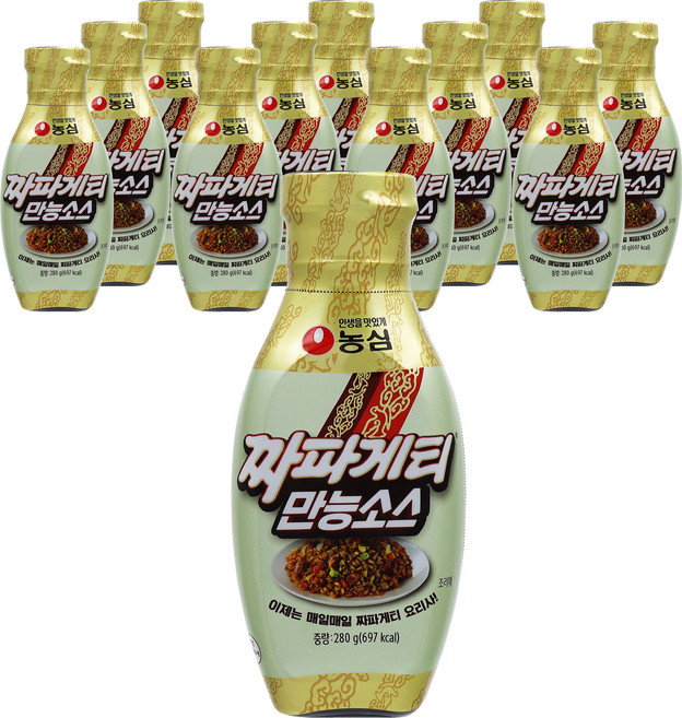 짜파게티 만능소스, 280g, 12개