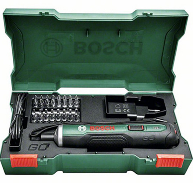 보쉬 3.6V 충전스크루드라이버 PushDrive, 1세트