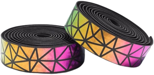락브로스 바테이프 2개입 자전거 악세서리, 스팽글레인보우(BDLP-C), 1개