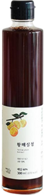 부엉이곳간 황매실청, 300ml, 1개