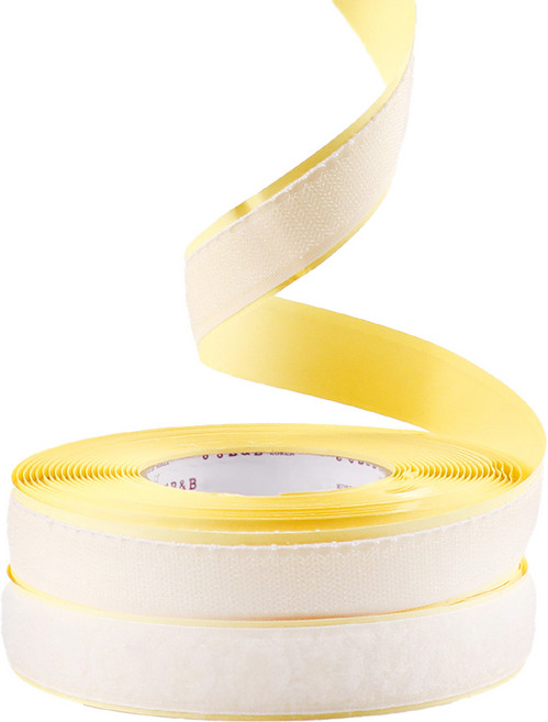 유니아트 일반 원형 롤찍찍이 2종 세트 2번 S81, 흰색, 1세트