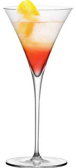 크리슨 마티니잔 칵테일 홈텐딩 글라스 150ml MT1901, 1개
