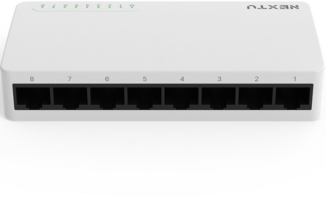 NEXTU 100Mbps 8埠迷你交換器, NEXT-9408SH