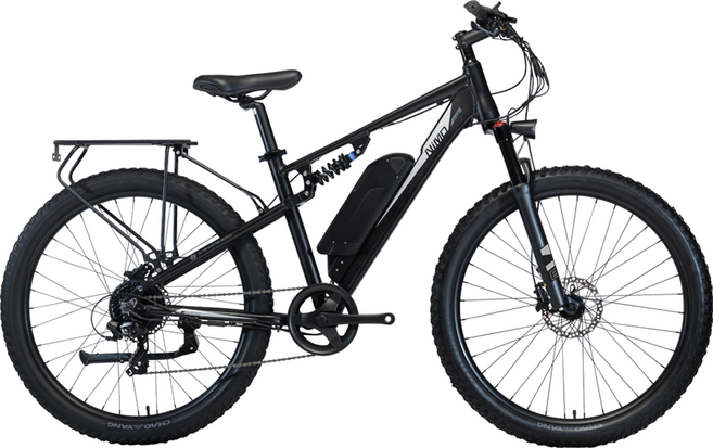 알톤스포츠 니모 69.85cm 2023년 FS 13.4Ah 밧데리 앞뒤서스펜션 전기자전거 미조립, 알루미늄, 블랙