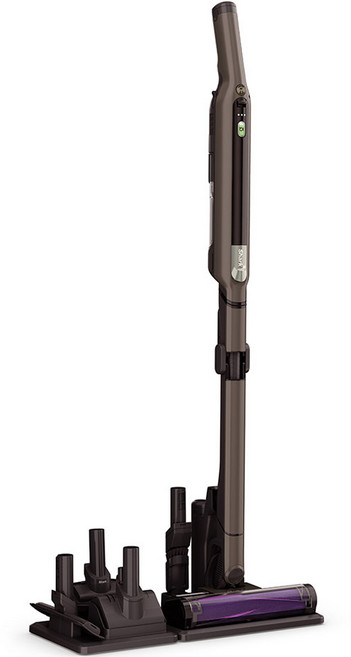 샤크 에보 파워 시스템 분리 핸디 무선 청소기 IQ CS851KR, 애쉬브라운