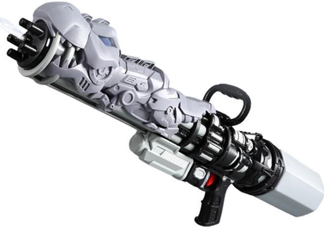 별님토이즈 개틀링 파워 물총 2L, 다이노그레이, 1개