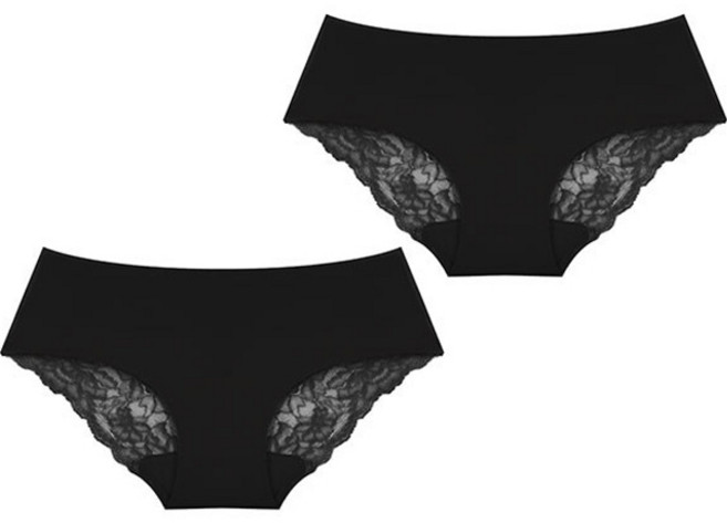 글램공감 평온 레이스 심리스 노라인 팬티 2p