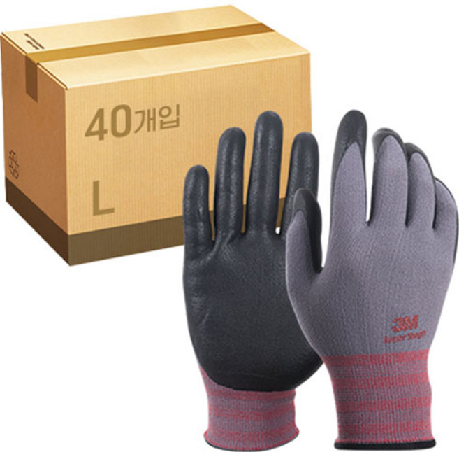 3M NBR智慧觸控安全手套, 40雙