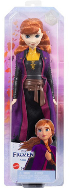 마텔 디즈니 프린세스 패션돌 안나2 인형, 혼합색상, 1개