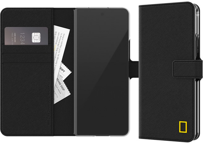 스킨플레이어 내셔널지오그래픽 비즈니스 월렛 휴대폰 케이스