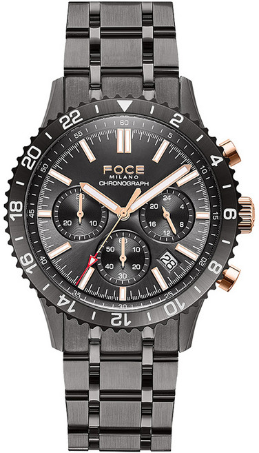 포체밀라노 남성용 크로노그래프 메탈시계 FM7551 + 공수 세트