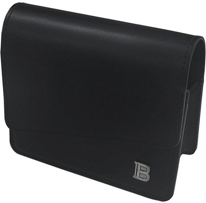 브렌스 골프 베이직 거리측정기 가죽케이스 가로형, 블랙, 1개