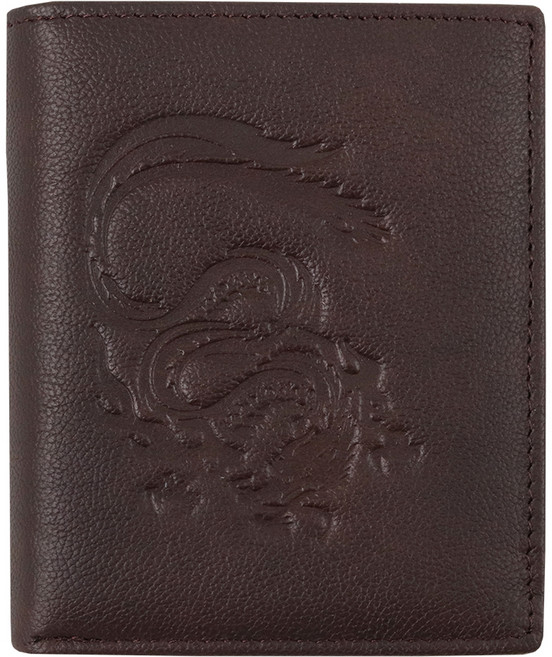 잭케빈 오일지 가죽 중지갑 JKOK-B6009