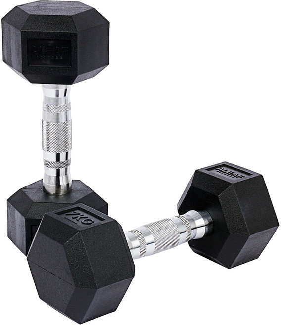 아리프 냄새 없는 PEV 헥사곤 덤벨, 7kg, 2개