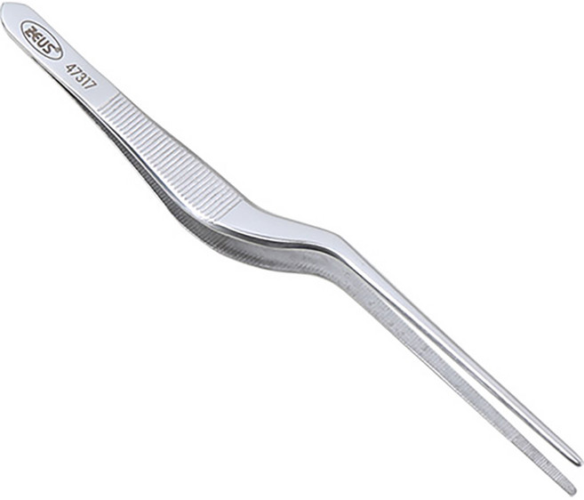 제우스 미니 요리핀셋 L형 140mm, 1개