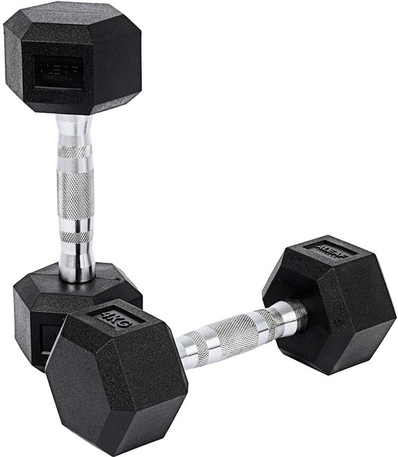 아리프 냄새 없는 PEV 헥사곤 덤벨, 4kg, 2개