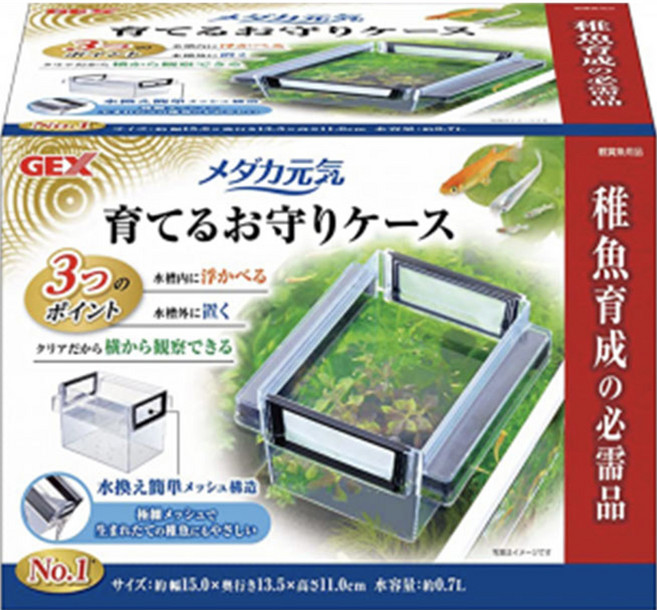 GEX 킬리피쉬 메다카 클리어 케이스, 혼합색상