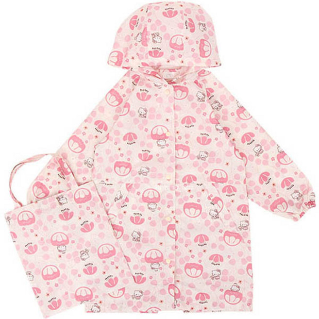 Hello Kitty 女童款 拇指 10001 雨衣