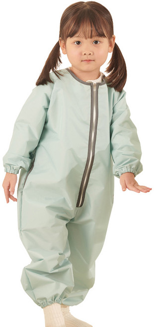 베베슈에뜨 아동용 파스텔 체험놀이 올인원 전신미술가운 앞치마