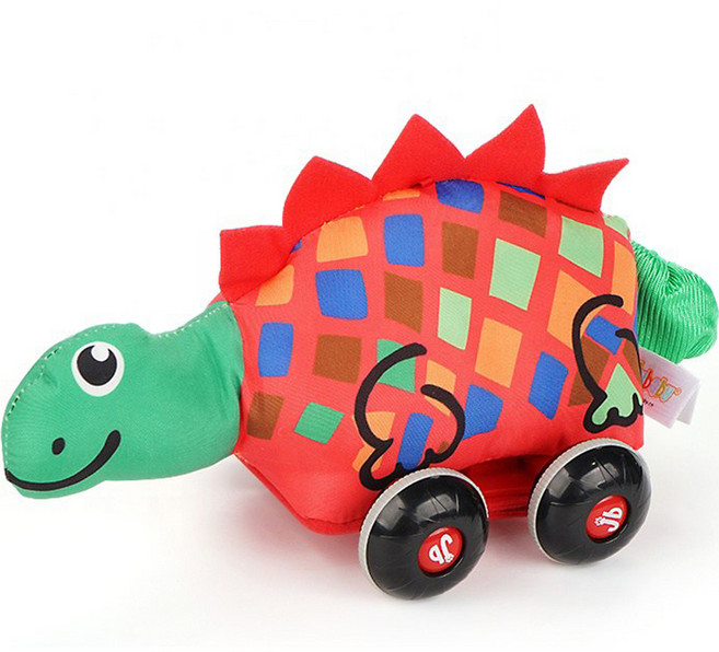 jollybaby 布製迴力車動物玩偶, 5. 劍龍, 1個