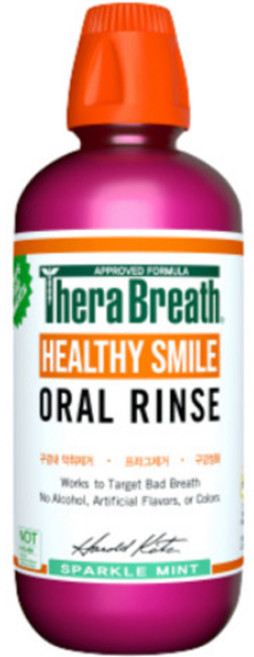 테라브레스 헬시스마일 오랄린스 가글 스파클민트, 473ml, 1개