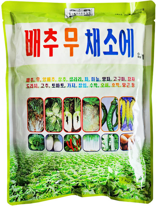 유일 배추 무 채소에 입제 살포제, 1kg, 1개